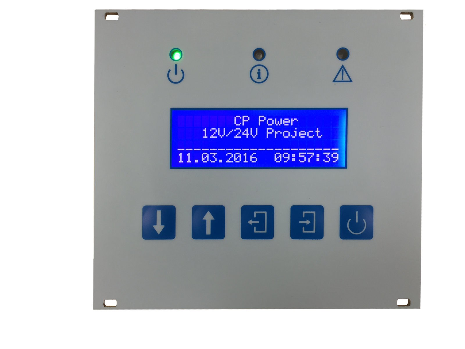 USV14, a Display with LCD screen and buttons for changing parameters