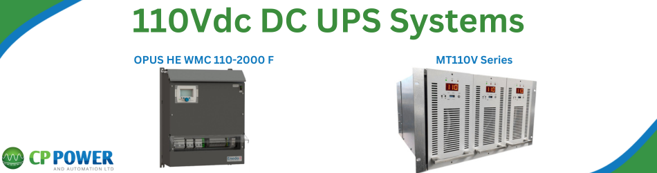 110Vdc UPS Systems - Click for More Information