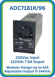 ADC7181R/96 110Vdc 7.5A Output