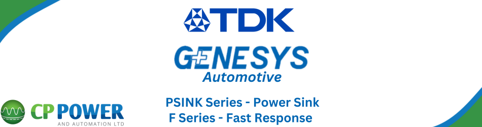 Genesys Automotive Range - PSINK Series for Power Sink and F Series for Fast Response Button