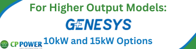 For Higher Output Models of Genesys Plus, Click Here. 10kW and 15kW Options available