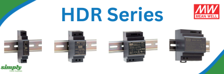 HDR Series of Mean Well Power Supplies